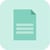 Light green box icon with a form in the middle.