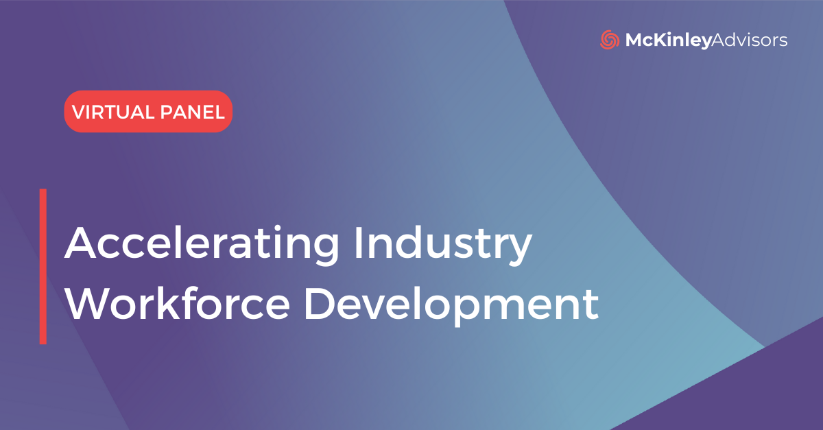 Panel | Accelerating Industry Workforce Development